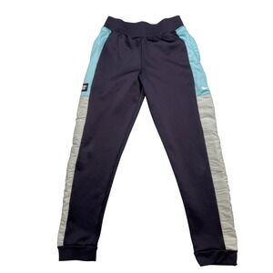 Nike Elite Therma-FIT Kids XL Basketball Training Pants Joggers Navy /Light Blue